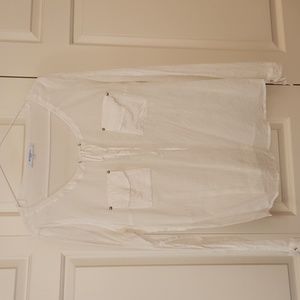 Marella tops sheer blouse